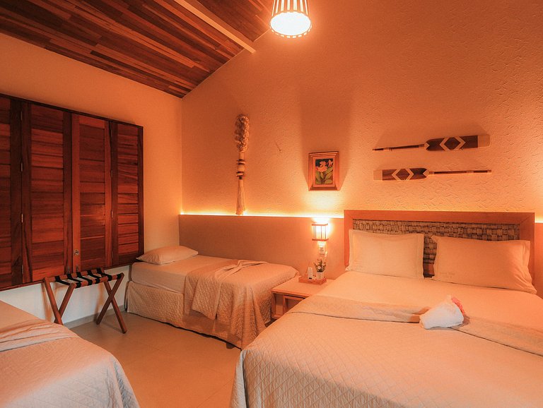 Suite Jasmim a natureza é parte da decoração