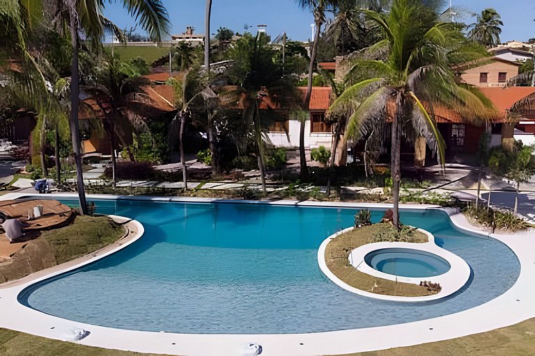Casa Nossa Taiba onde familia e amigos vivem juntos.