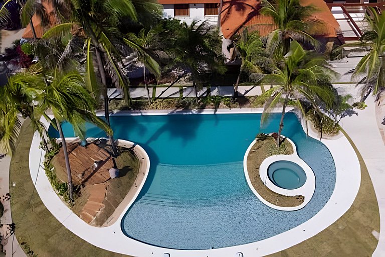 Casa Nossa Taiba onde familia e amigos vivem juntos.