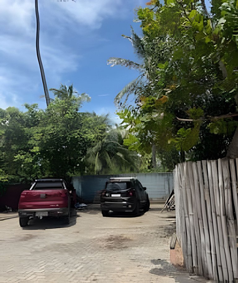 Casa Nossa Taiba onde familia e amigos vivem juntos.