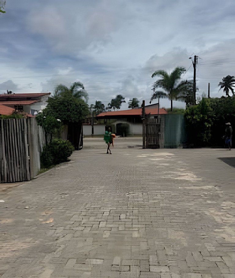 Casa Nossa Taiba onde familia e amigos vivem juntos.