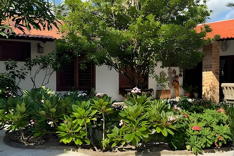 Casa Nossa Taiba onde familia e amigos vivem juntos.