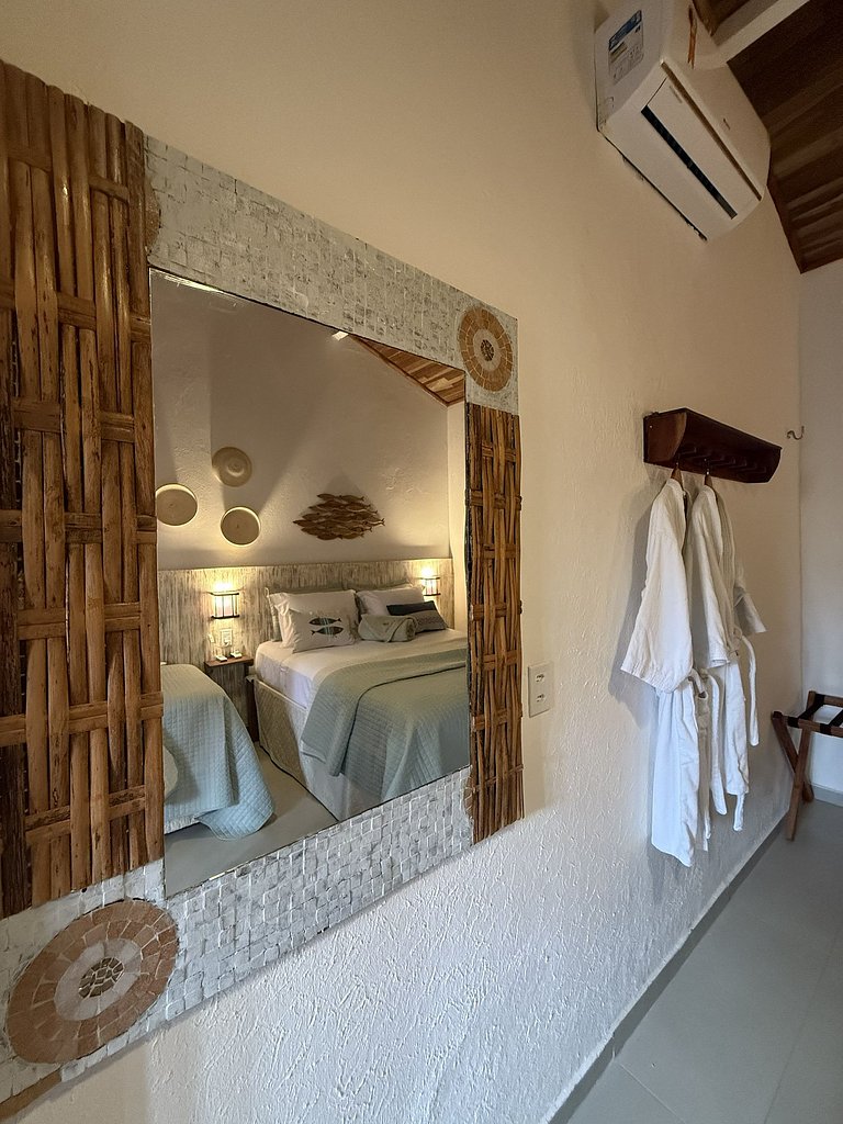 Casa Nossa Taiba onde familia e amigos vivem juntos.