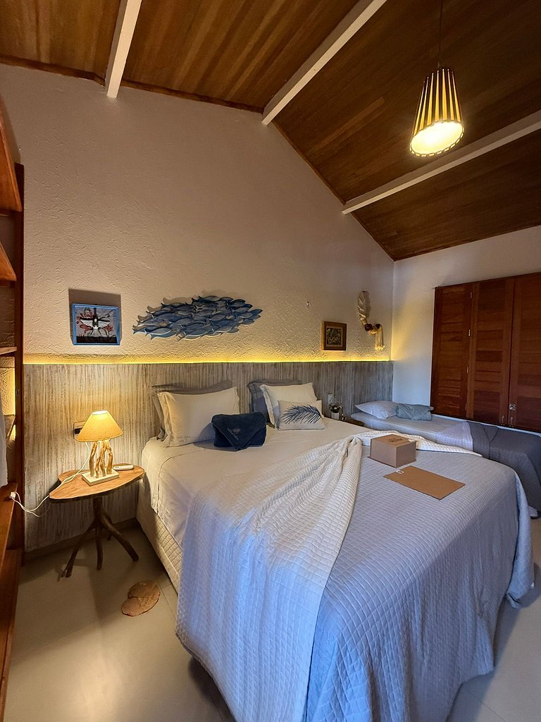 Casa Nossa Taiba onde familia e amigos vivem juntos.