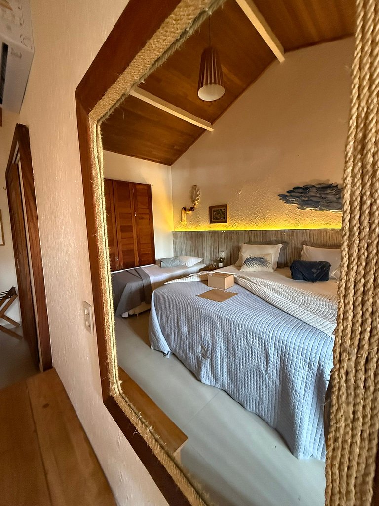 Casa Nossa Taiba onde familia e amigos vivem juntos.