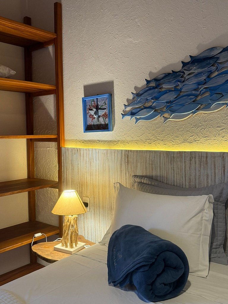 Casa Nossa Taiba onde familia e amigos vivem juntos.