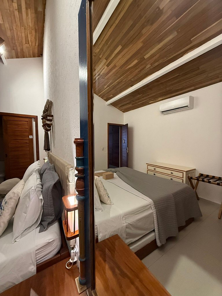 Casa Nossa Taiba onde familia e amigos vivem juntos.