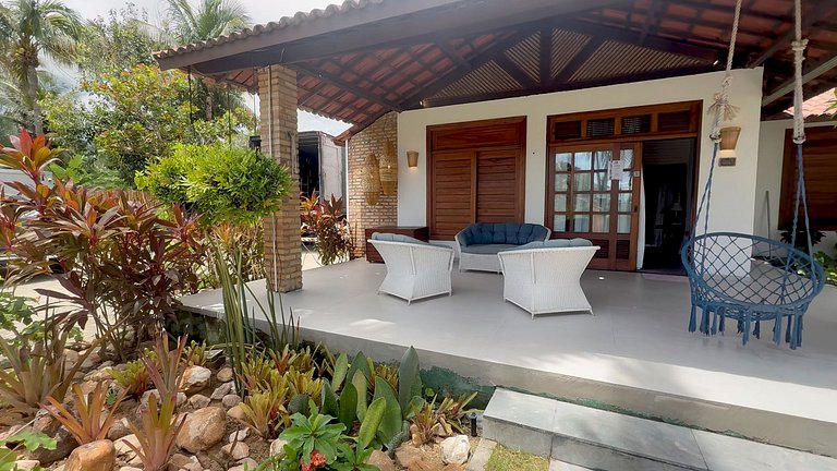 Casa Nossa Taiba onde familia e amigos vivem juntos.
